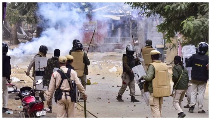 Violent protests against Modi government policies in Assam India, several people killed
